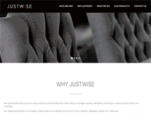 Tablet Screenshot of justwise.com